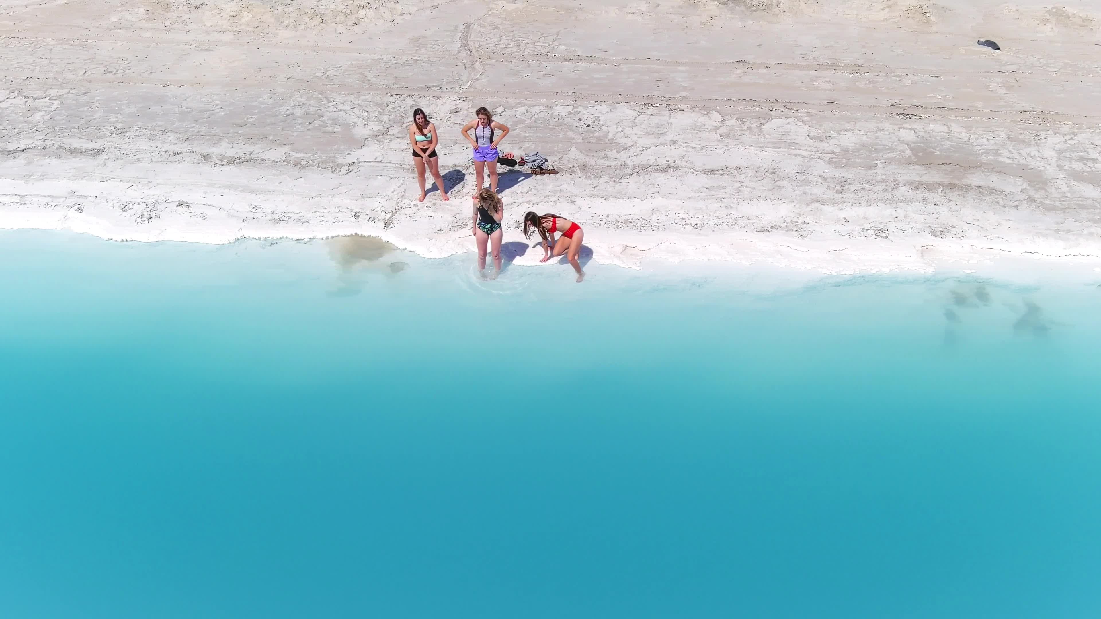 Instagram influencers warned to stay away from spectacular 'blue canal' on salt flats in Utah